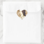 Anne Boleyn Hart Sticker (Tas)