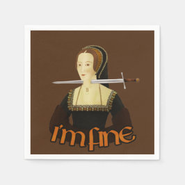 Anne Boleyn - het gaat goed met me Servet