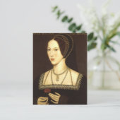 Anne Boleyn Hever Castle briefkaart (Staand voorkant)