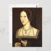 Anne Boleyn Hever Castle briefkaart (Voorkant / Achterkant)