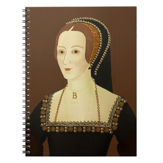 Anne Boleyn - historische illustratie Notitieboek (Voorkant)
