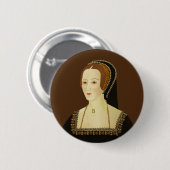 Anne Boleyn - historische illustratie Ronde Button 5,7 Cm (Voorkant /achterkant)