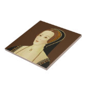 Anne Boleyn - historische illustratie Tegeltje (Zijkant)