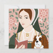 Anne Boleyn Illustration card (Voorkant)