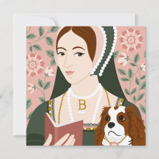 Anne Boleyn Illustration card