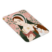 Anne Boleyn Illustration Magneet (Rechterzijde)