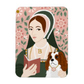 Anne Boleyn Illustration Magneet (Verticaal)