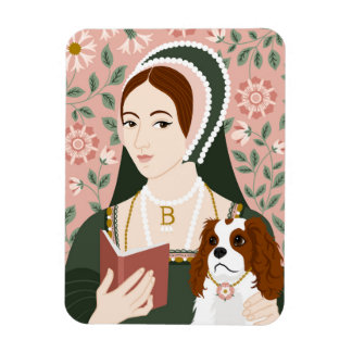 Anne Boleyn Illustration Magneet
