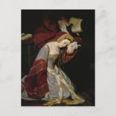 Anne Boleyn in de toren, detail, 1835 Briefkaart (Voorkant)