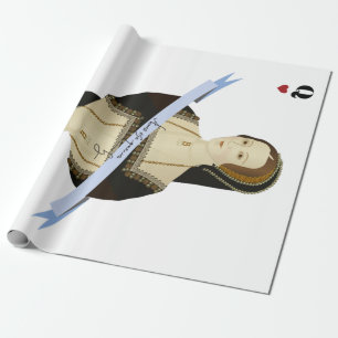 Anne Boleyn-kaart Cadeaupapier