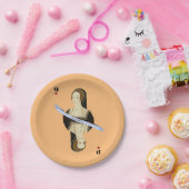 Anne Boleyn-kaart Papieren Bordje (Feest)