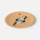 Anne Boleyn-kaart Papieren Bordje (Gekanteld)