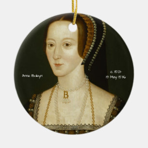 Anne Boleyn Keramisch Ornament