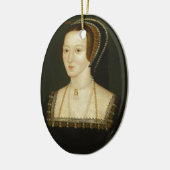 Anne Boleyn Keramisch Ornament (Links)