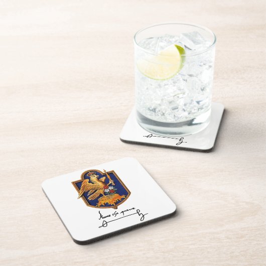 Anne Boleyn Ondertekening en wapenstilstand Bier Onderzetter (Rechterzijde)