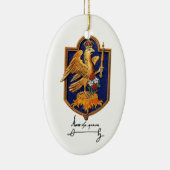 Anne Boleyn Ondertekening en wapenstilstand Keramisch Ornament (Rechts)