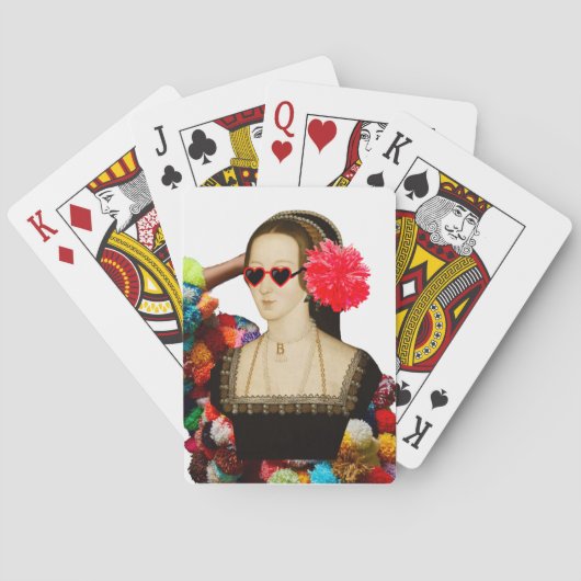 Anne Boleyn Pokerkaarten (Achterkant)