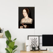 Anne Boleyn Portrait Poster (Thuiskantoor)