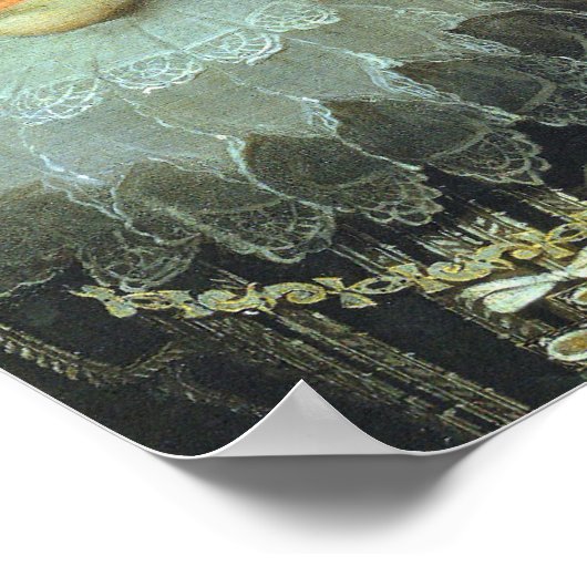 Anne Boleyn Queen of England Poster (Hoek)