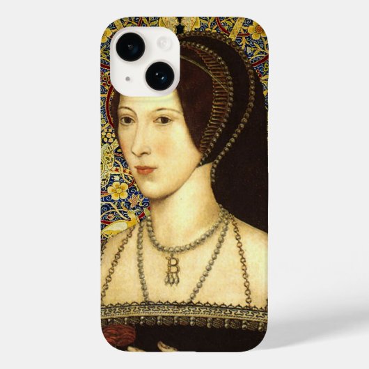 Anne Boleyn Queen of England Telefoonhoesje Case-Mate iPhone Case (Achterkant)
