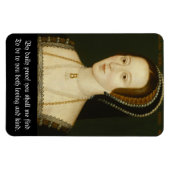 Anne Boleyn Quote Magnet Magneet (Horizontaal)