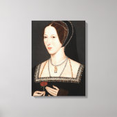 Anne Boleyn Tudor Queen Hever Castle Canvas Afdruk (Voorkant)