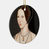 Anne Boleyn Tudor Queen Hever Castle Keramisch Ornament (Rechts)