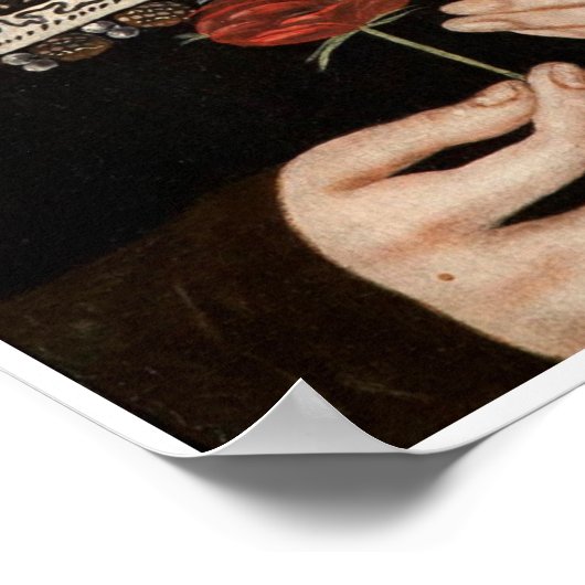 Anne Boleyn Tudor Queen Hever Castle Poster (Hoek)