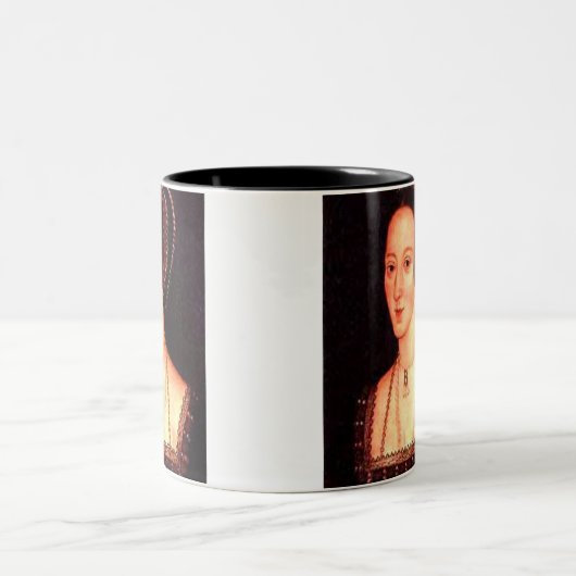 Anne Boleyn Tweekleurige Koffiemok (Center)