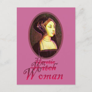 Anne Boleyn - Woman Briefkaart