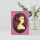 Anne Boleyn - Woman Briefkaart (Staand voorkant)