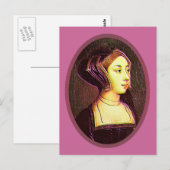Anne Boleyn - Woman Briefkaart (Voorkant / Achterkant)