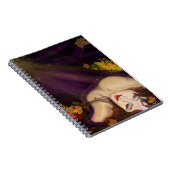 Anne Boleyn's bed van lederen laptop Notitieboek (Rechterzijde)