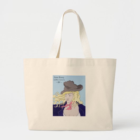 Anne Bonny Canvas Bag Grote Tote Bag (Voorkant)