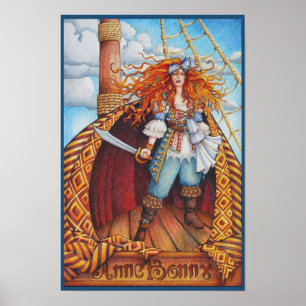 Anne Bonny Print 12 x 18