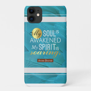 Anne Bronte Poem Quote - Mijn sol wordt wakker Case-Mate iPhone Case