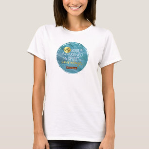 Anne Bronte Poem Quote - Mijn sol wordt wakker T-shirt