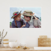 Anne en Diana Poster (Keuken)