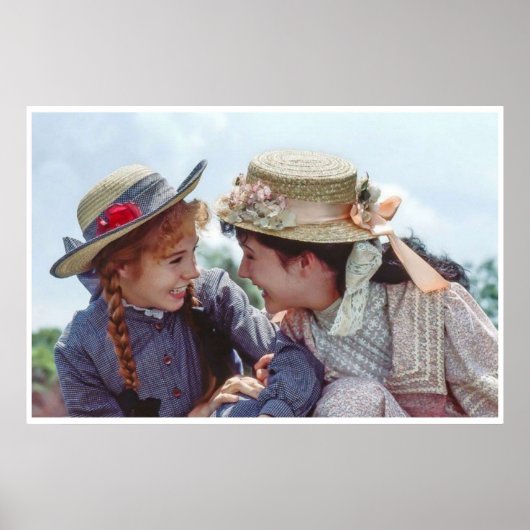 Anne en Diana Poster (Voorkant)