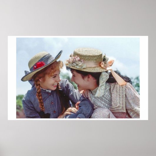 Anne en Diana Poster (Voorkant)