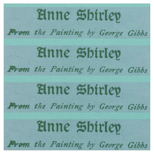 Anne/George Gibbs Stof (Close Up)
