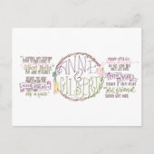 Anne & Gilbert Briefkaart (Voorkant)