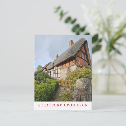 Anne Hathaway cottage ansicht ansichtkaart Briefkaart (Staand voorkant)