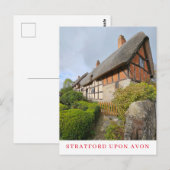 Anne Hathaway cottage ansicht ansichtkaart Briefkaart (Voorkant / Achterkant)