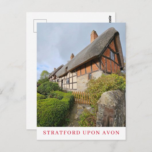Anne Hathaway cottage ansicht ansichtkaart Briefkaart (Voorkant / Achterkant)