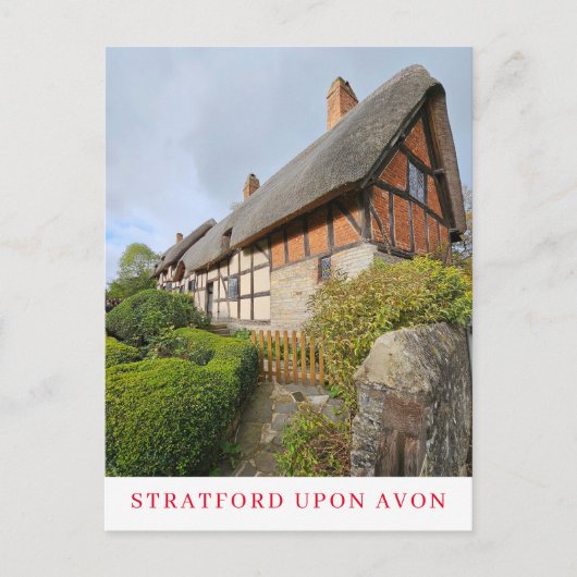 Anne Hathaway cottage ansicht ansichtkaart Briefkaart (Voorkant)