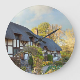 Anne Hathaway's Cottage Large Clock Grote Klok