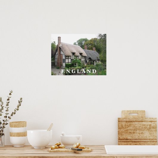 Anne Hathaway's Cottage Poster (Keuken)