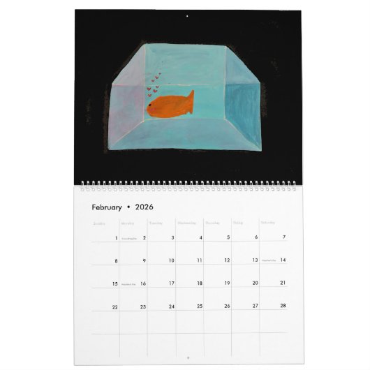 ANNE MADE 2026 CALENDAR KALENDER (Feb 2026)