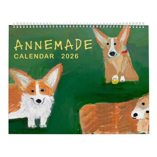 ANNE MADE 2026 CALENDAR KALENDER (Hoes)